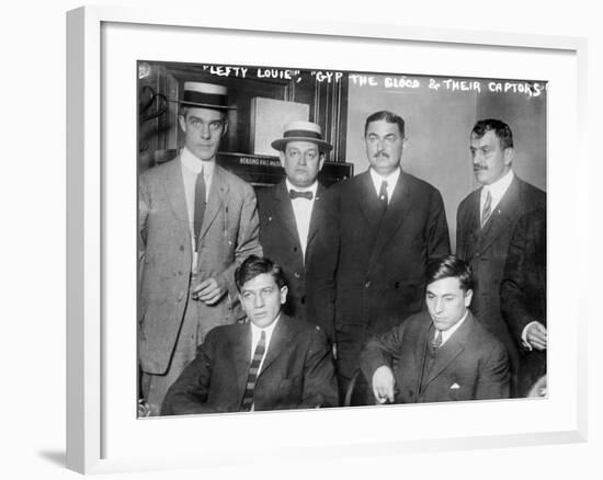 New York Gangsters, 1912-null-Framed Giclee Print