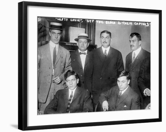 New York Gangsters, 1912-null-Framed Giclee Print