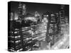 New York Garment District Skyline-Bert Brandt-Stretched Canvas