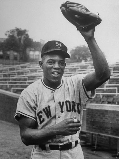 New York Giants Baseball Player Willie Mays' Photographic Print |  AllPosters.com