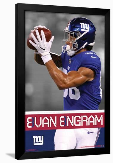 NEW YORK GIANTS - E ENGRAM 18-null-Framed Poster