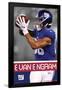 NEW YORK GIANTS - E ENGRAM 18-null-Framed Poster