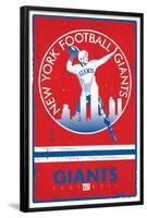 New York Giants - Retro Logo 15-null-Framed Poster