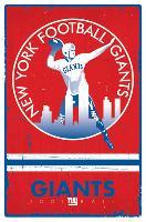 New York Giants - Retro Logo 15-null-Lamina Framed Poster