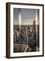 New York Glass-Moises Levy-Framed Giclee Print