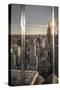 New York Glass-Moises Levy-Stretched Canvas