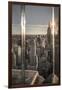 New York Glass-Moises Levy-Framed Giclee Print