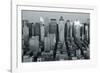 New York Glimmer-Peter Adams-Framed Giclee Print