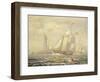 New York Harbor, 1919-James Gale Tyler-Framed Giclee Print