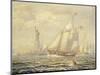 New York Harbor, 1919-James Gale Tyler-Mounted Giclee Print