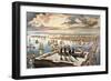 New York Harbor, c1882-Currier & Ives-Framed Giclee Print