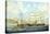 New York Harbor-Jack Wemp-Stretched Canvas