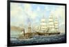 New York Harbor-Jack Wemp-Framed Giclee Print