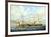 New York Harbor-Jack Wemp-Framed Premium Giclee Print