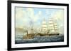 New York Harbor-Jack Wemp-Framed Premium Giclee Print