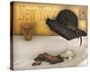 New York Hat-Judy Mandolf-Stretched Canvas