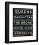 New York Hoods (b/w)-John W^ Golden-Framed Art Print