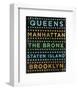 New York Hoods (color)-John W^ Golden-Framed Art Print