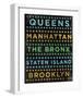 New York Hoods (color)-John W^ Golden-Framed Giclee Print