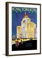 New York Hotel Of Toronto-null-Framed Art Print