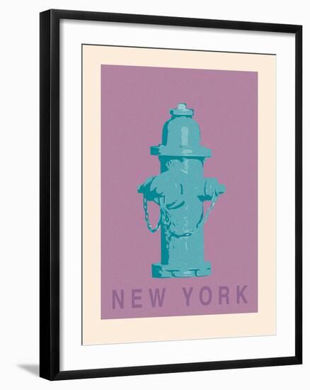 New York - Hydrant-Ben James-Framed Giclee Print