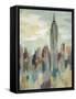 New York Impression-Silvia Vassileva-Framed Stretched Canvas