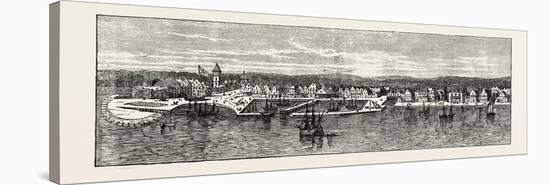 New York in the Middle of the Eighteenth Century, USA, 1870s-null-Stretched Canvas
