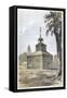 New York: Jamaica Church-null-Framed Stretched Canvas