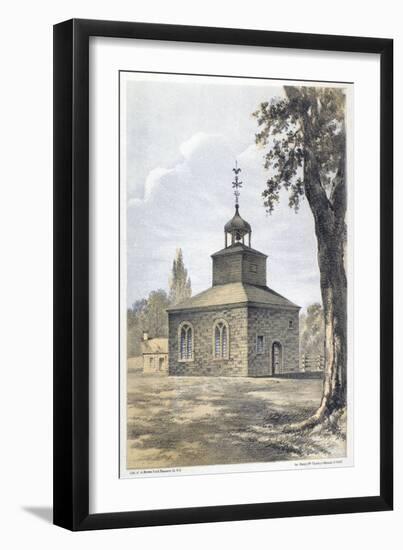 New York: Jamaica Church-null-Framed Giclee Print