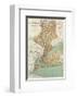 New York: Kings, Queens, Richmond, Rockland, Westchester, Putnam Counties, c.1895-Joseph Rudolf Bien-Framed Art Print