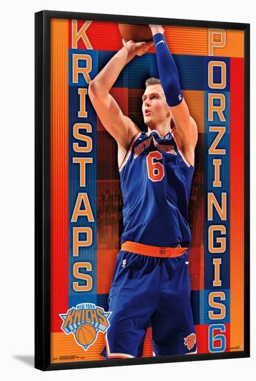 NEW YORK KNICKS - K PORZINGIS 18-null-Framed Poster