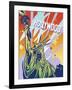 New York LA-David Chestnutt-Framed Giclee Print