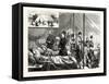 New York: Ladies of the Flower and Fruit Mission Waiting Upon Patients-null-Framed Stretched Canvas