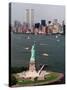 New York Landmark Statue Liberty-Ed Bailey-Stretched Canvas