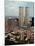 New York Landmarks Twin Towers-Ed Bailey-Mounted Premium Photographic Print