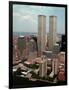 New York Landmarks Twin Towers-Ed Bailey-Framed Photographic Print