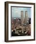 New York Landmarks Twin Towers-Ed Bailey-Framed Photographic Print