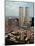 New York Landmarks Twin Towers-Ed Bailey-Mounted Photographic Print