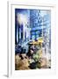 New York Life II - In the Style of Oil Painting-Philippe Hugonnard-Framed Giclee Print