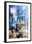 New York Life II - In the Style of Oil Painting-Philippe Hugonnard-Framed Giclee Print