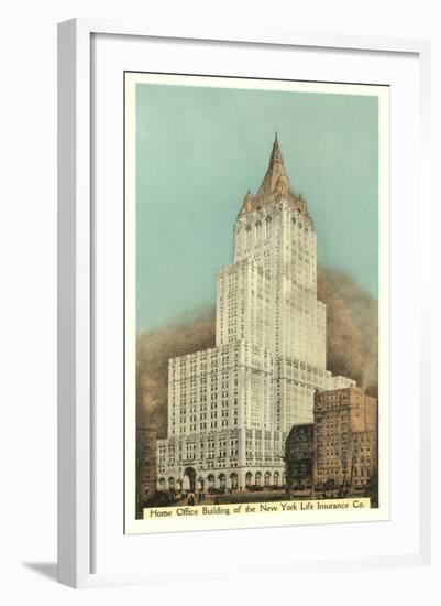 New York Life Insurance Building, New York City-null-Framed Art Print