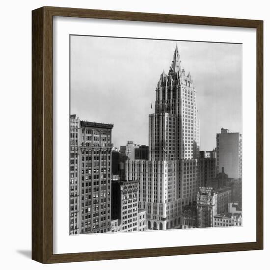 New York Life Insurance Building-The Chelsea Collection-Framed Giclee Print