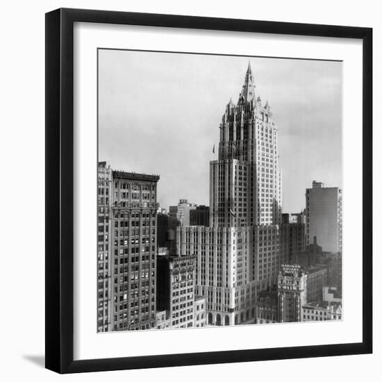 New York Life Insurance Building-The Chelsea Collection-Framed Giclee Print