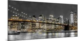 New York Lights-Assaf Frank-Mounted Photographic Print