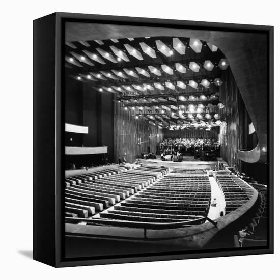 New York: Lincoln Center-null-Framed Stretched Canvas