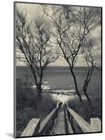 New York, Long Island, Cutchogue, Horton Point Lighthouse Stairs and Long Island Sound, USA-Walter Bibikow-Mounted Photographic Print