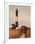 New York, Long Island, Fire Island, Robert Moses State Park, Fire Island Lighthouse, USA-Walter Bibikow-Framed Photographic Print