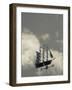 New York, Long Island, Greenport, Tall Ship Weather Vane, USA-Walter Bibikow-Framed Photographic Print