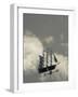 New York, Long Island, Greenport, Tall Ship Weather Vane, USA-Walter Bibikow-Framed Photographic Print