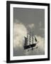 New York, Long Island, Greenport, Tall Ship Weather Vane, USA-Walter Bibikow-Framed Photographic Print